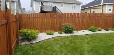 Flower bed makeover in St. John’s residential yard